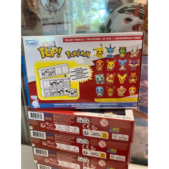 Pokemon Charmander Funko Bitty Pop! Mini Figure 4pk - Picture 3 of 3